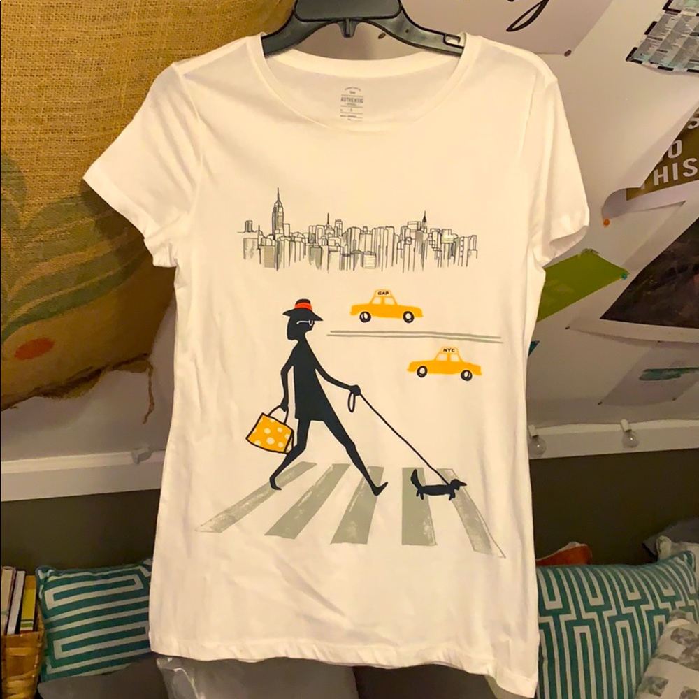 GAP embellished graphic tee; S; never worn!
